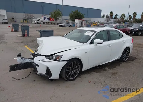 2018 Lexus Is 300 z USA, uszkodzony, nr VIN JTHBA1D24J5073933